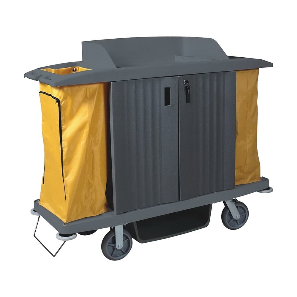 Housekeeping Trolley – Premium Fiber – 154×54×127 cm